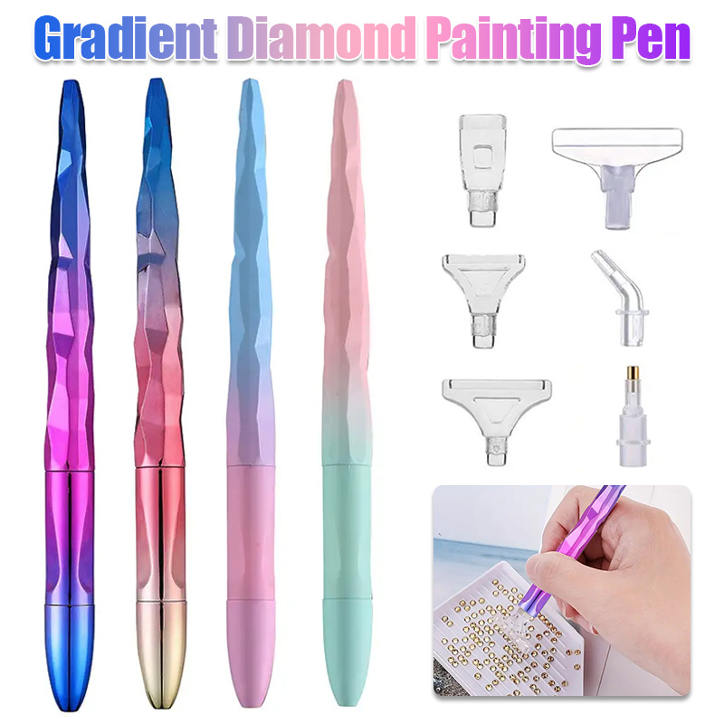 Art Craft Shop - 6 Kalem Uçlu Gradyanlı Elmas Boyama