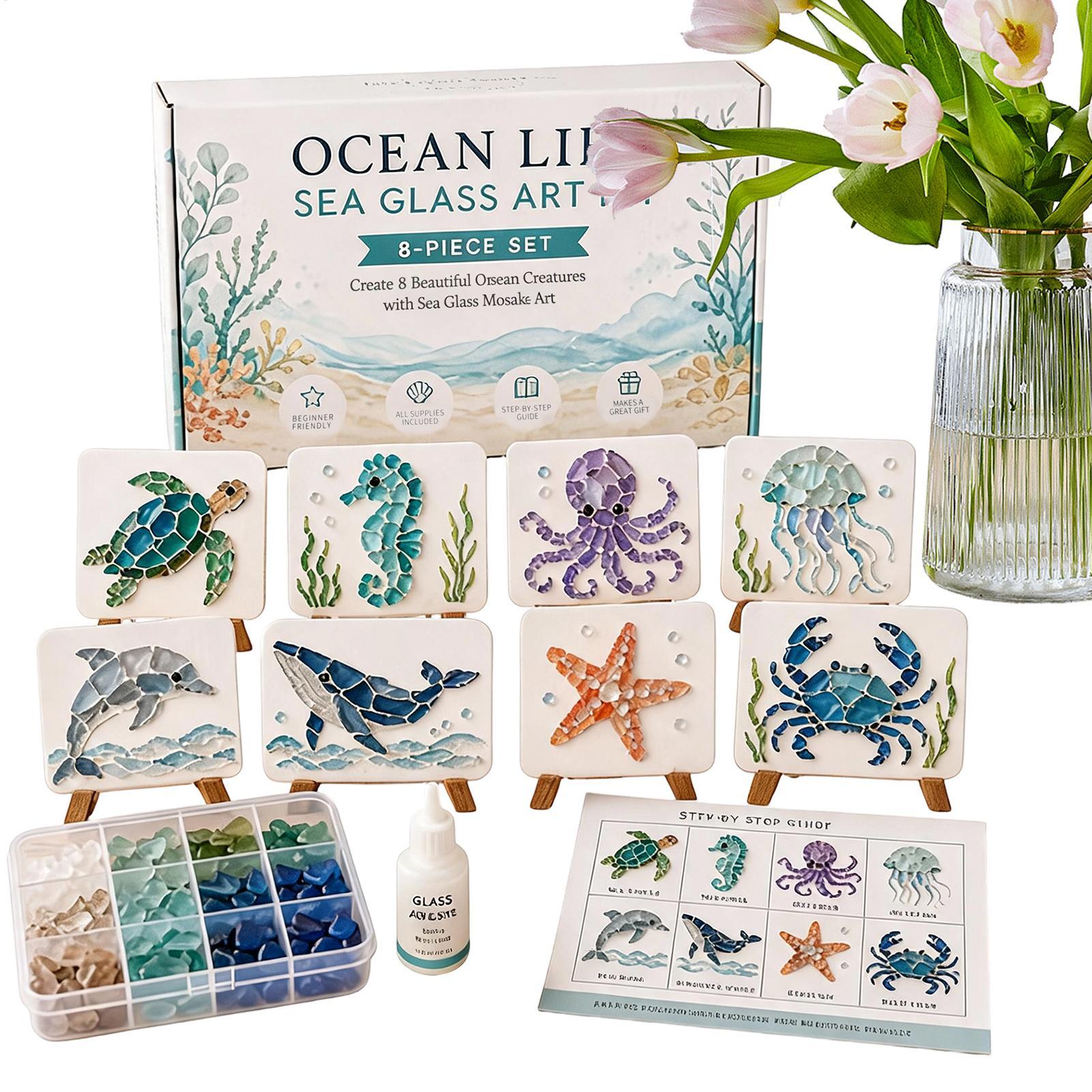 Art Craft Shop - Bahçe Çiçeği Mozaik Sanatı DIY El