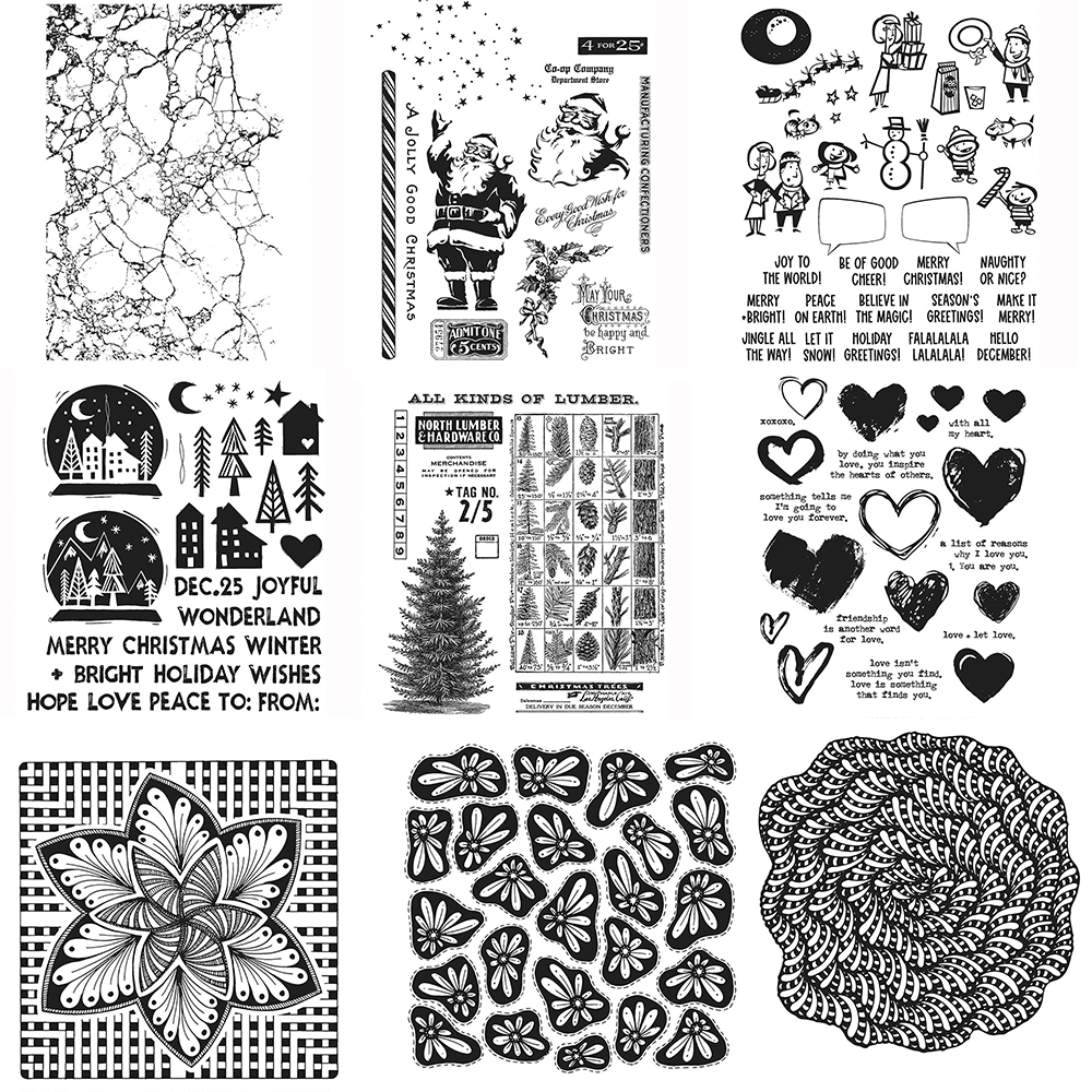 Art Craft Tree - Noel Ağacı Çiçek Temizle Pullar DIY