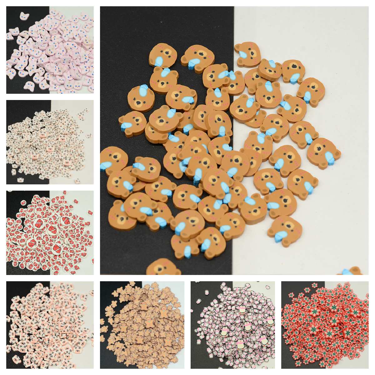 Art Craft Love - 100G 5mm/10mm polimer kil dilim ayı