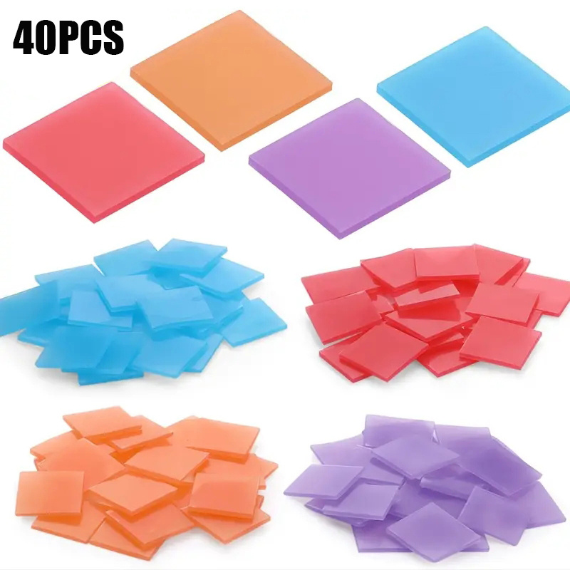 Art Craft Shop - 40 Adet Elmas Boyama Balmumu Kili,