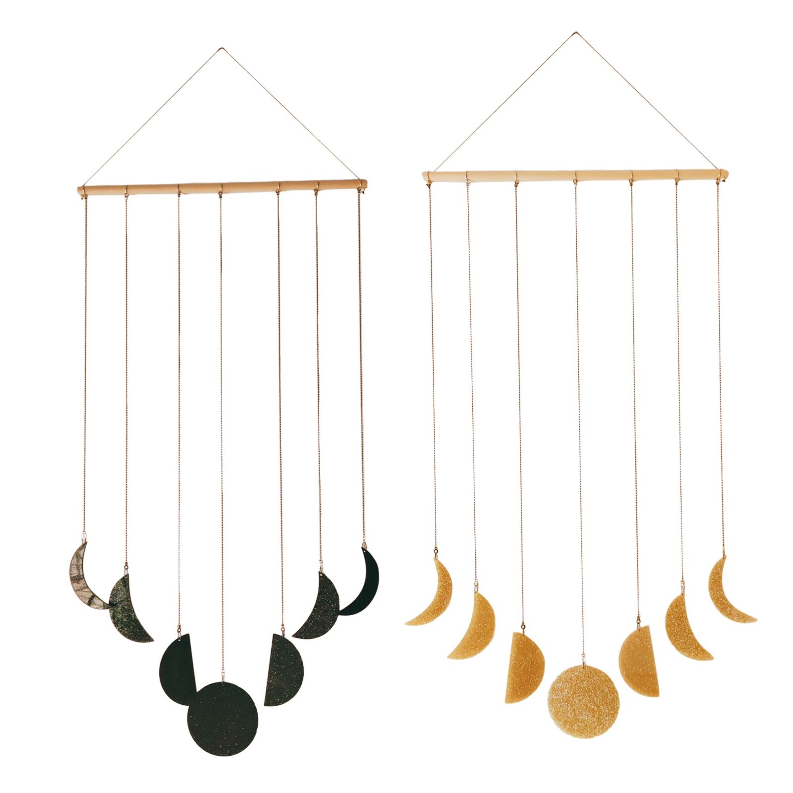 Art And Craft For Nursery - Ay Evresi Duvar Dekoru Boho Sanatı