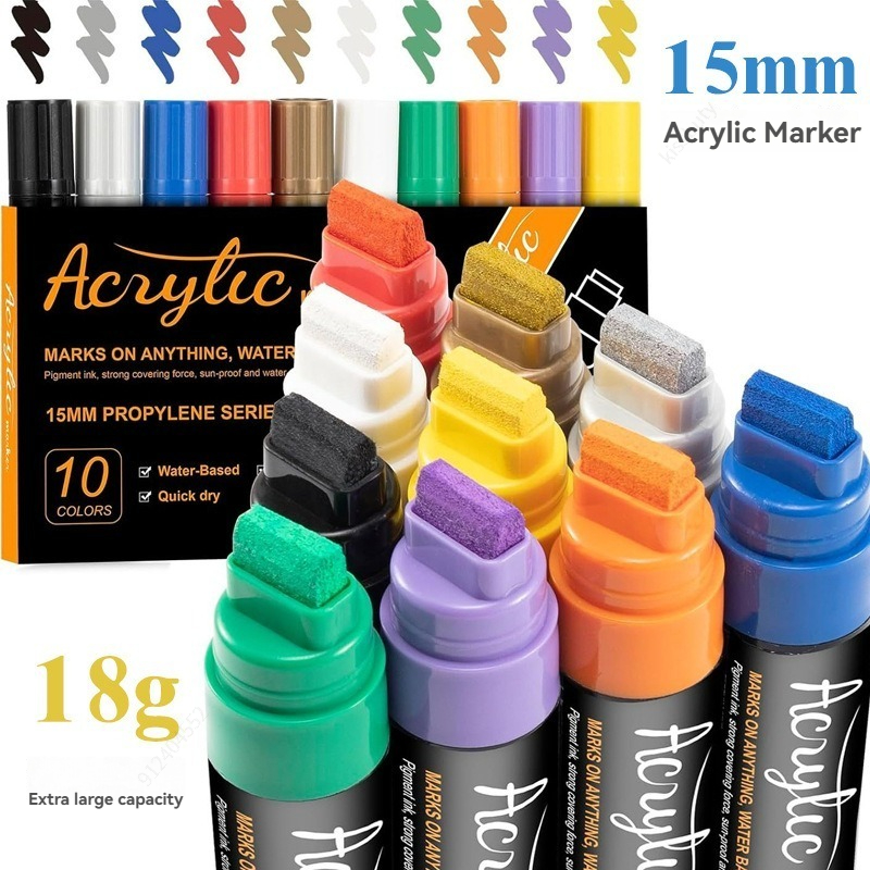 10 Renk Jumbo İşaretleyiciler  - Art Craft Jumbo incelemesi ve fiyatı