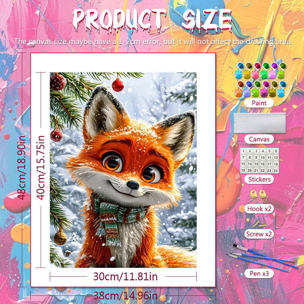1 adet çerçevesiz DIY dijital  - Art Craft Winter incelemesi ve fiyatı