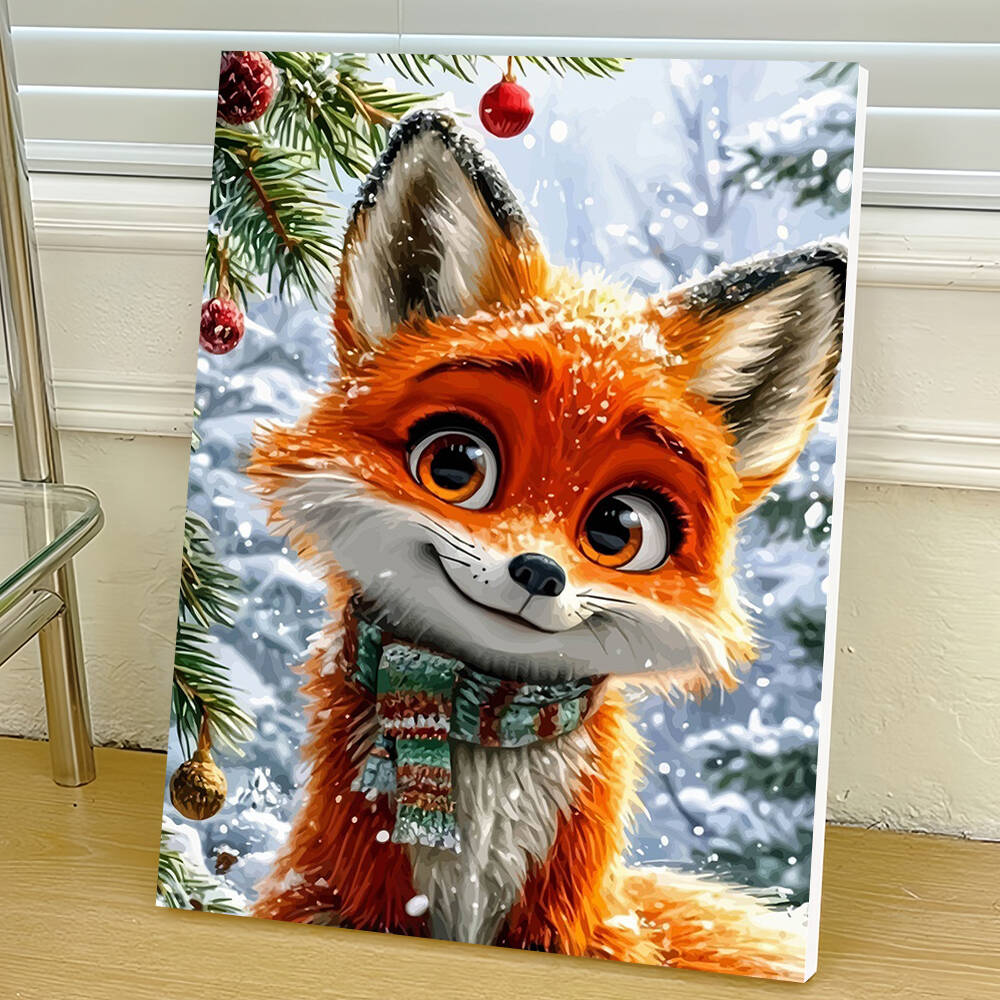 1 adet çerçevesiz DIY dijital  - Art Craft Winter incelemesi ve fiyatı