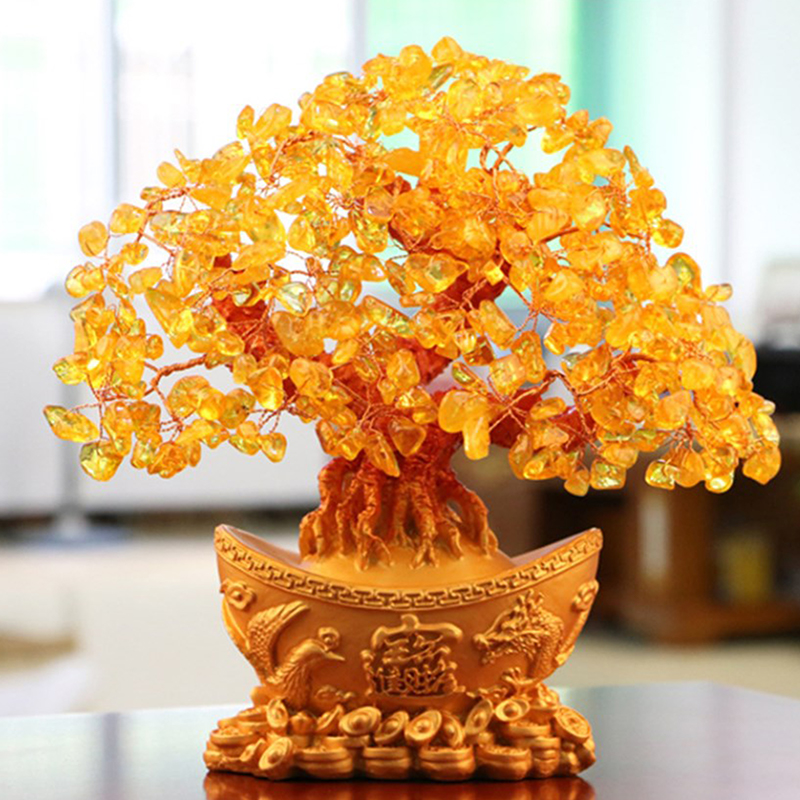 Şanslı para ağacı çin altın kü - Art Craft Tree incelemesi ve fiyatı