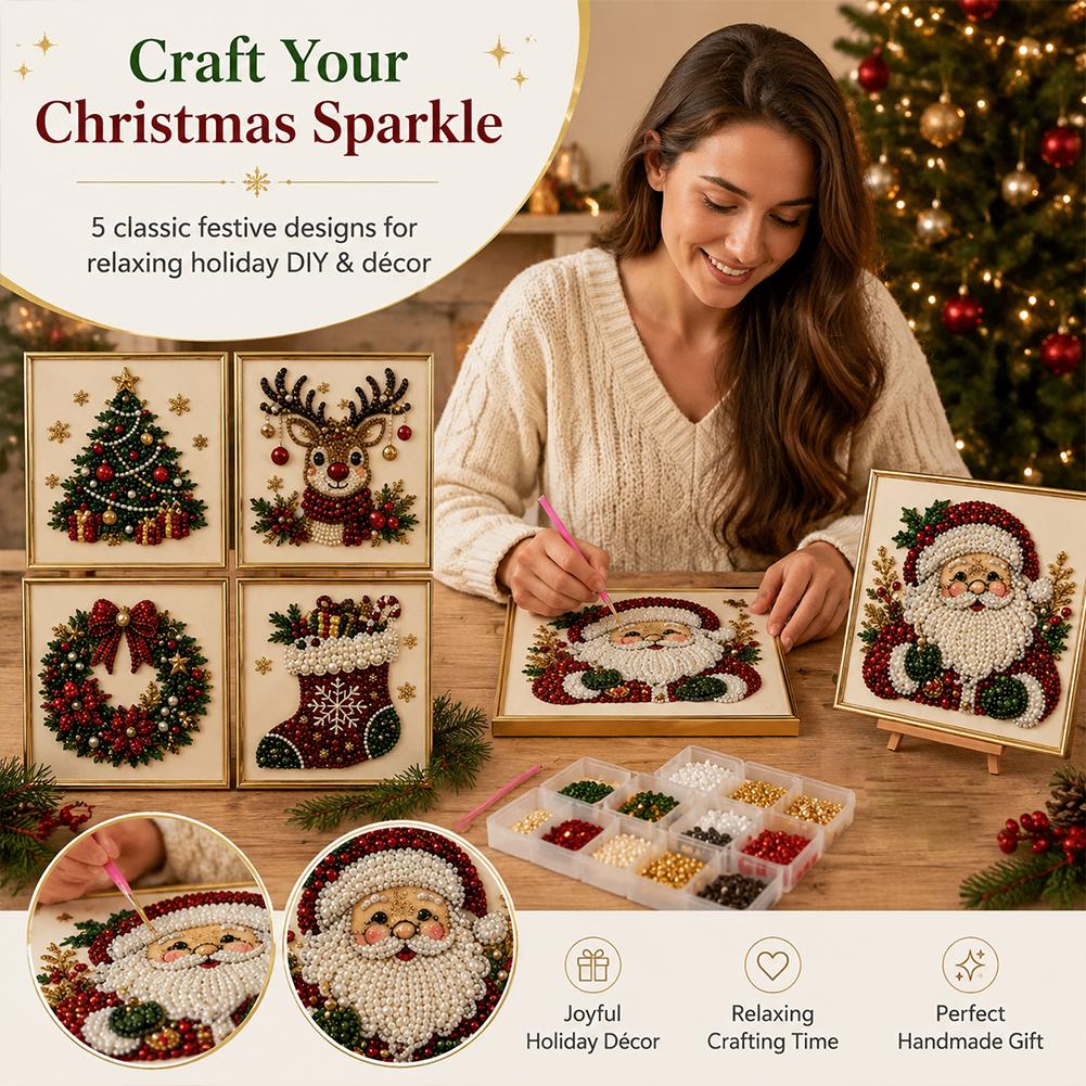 Noel Baba İnci Sanatı DIY Kiti - Art Craft For Adults incelemesi ve fiyatı