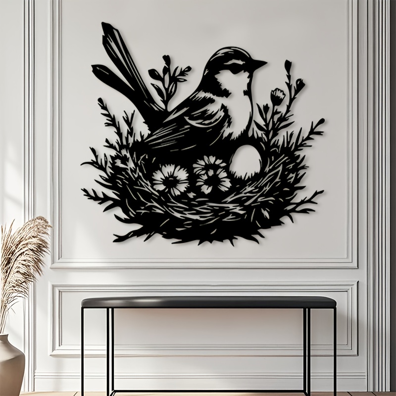 CIFBUY Metal Duvar Sanatı Kuş  - Art And Craft For Nursery incelemesi ve fiyatı