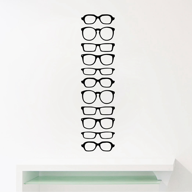 Gözlük Hipster şerit vinil duv - Art Craft Glasses incelemesi ve fiyatı