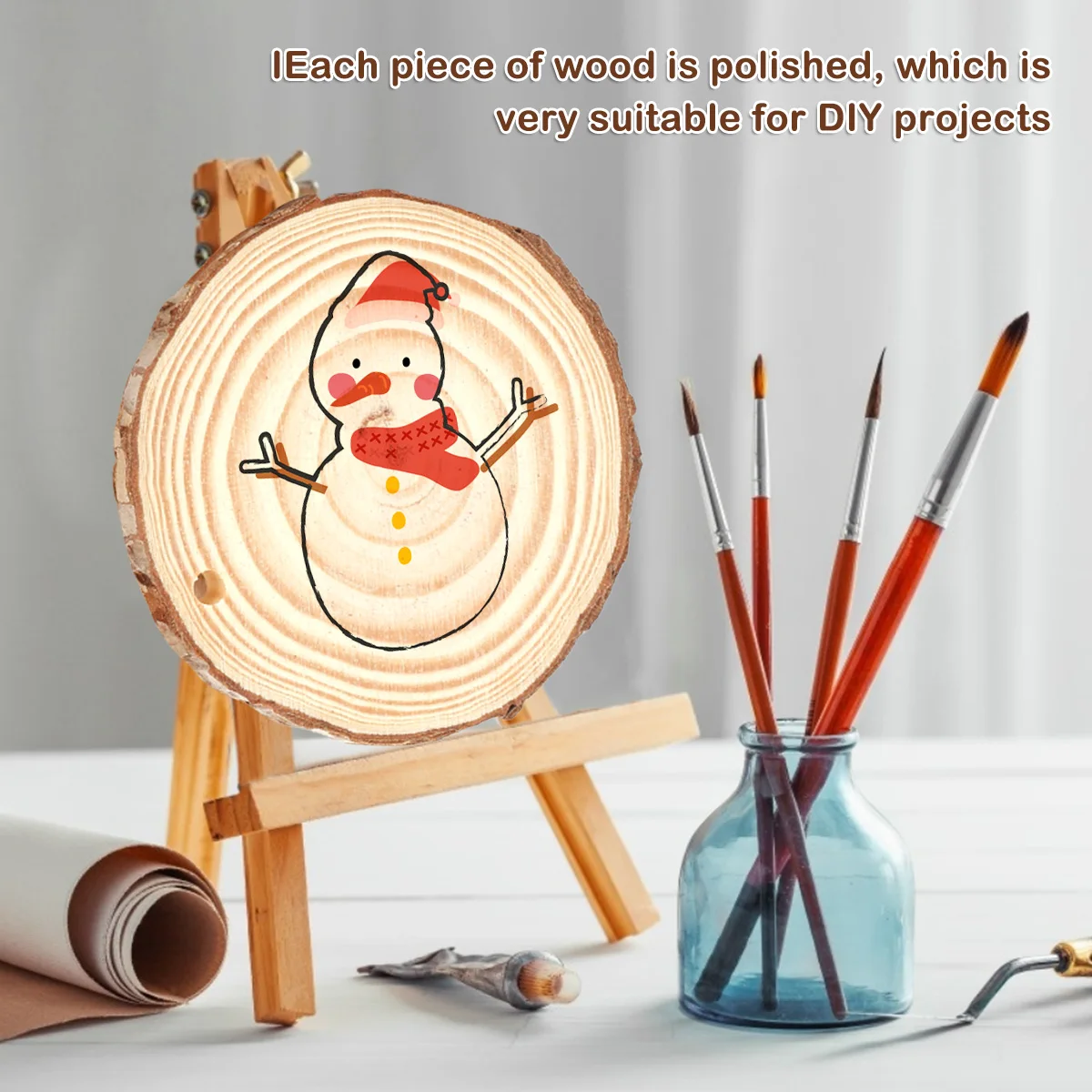 30 adet Doğal Ahşap Dilimleri  - Art Craft Christmas Tree incelemesi ve fiyatı