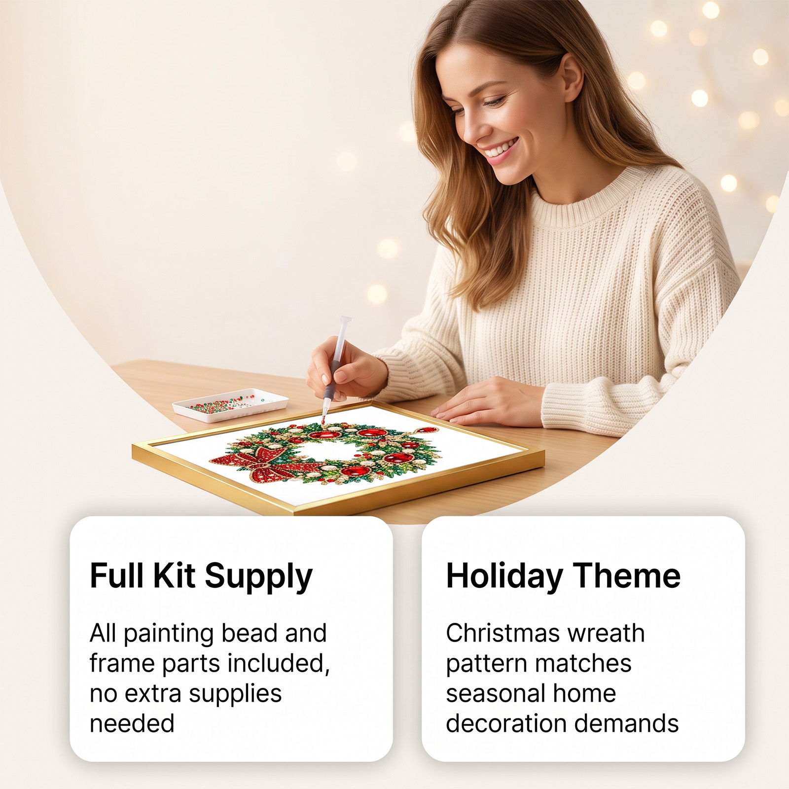 Noel DIY Elmas Boyama Kiti Yet - Art And Craft For Xmas incelemesi ve fiyatı