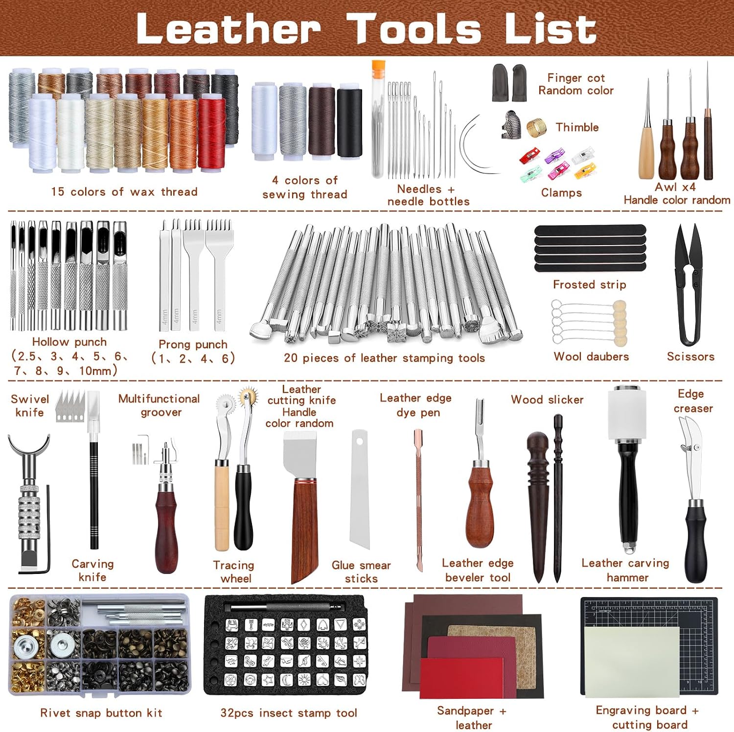Deri İşleme Seti, Özel El Çant - Leather Tooling Kit incelemesi ve fiyatı