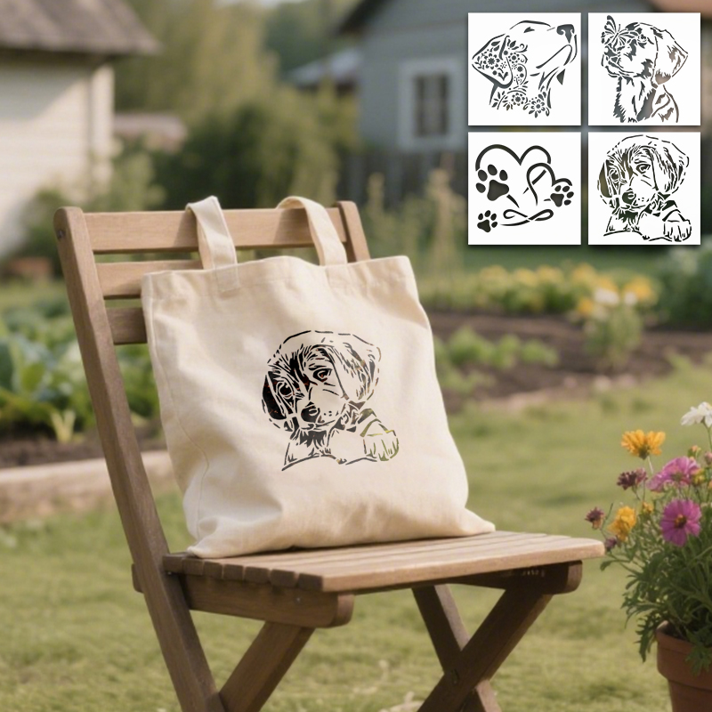YOMDID 4 adet Köpek Temalı Boy - Art Craft Love incelemesi ve fiyatı