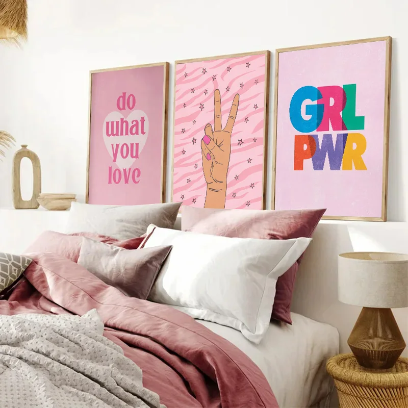 Soyut Pembe Yıldırım Degrade A - Art Craft Love incelemesi ve fiyatı