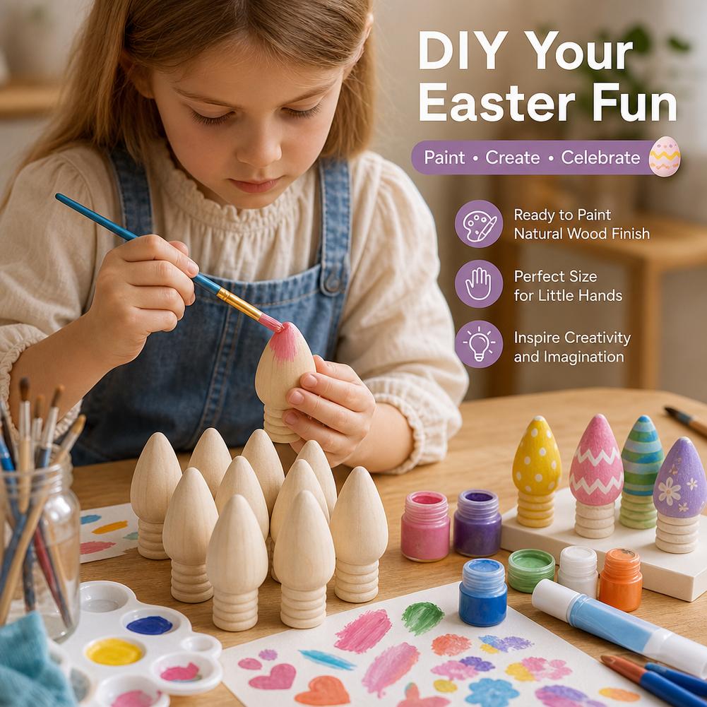 Çocuklar için 10 adet DIY Ahşa - Art Craft Christmas Tree incelemesi ve fiyatı