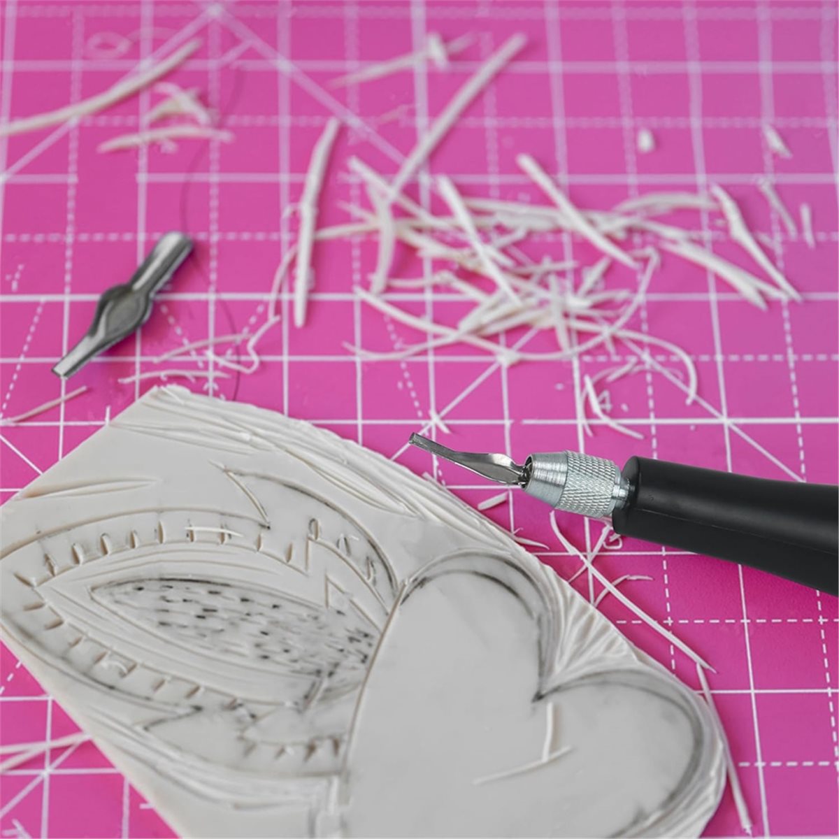 2 takım linolyum oyma aletleri - Linocut Carving Tool incelemesi ve fiyatı
