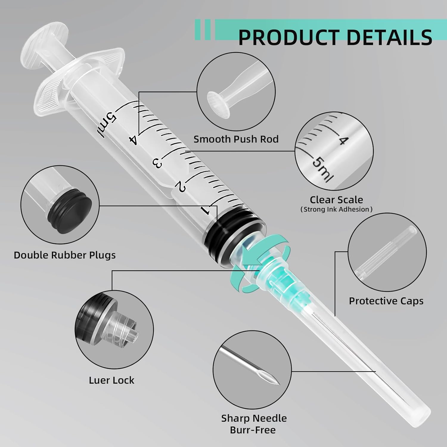 5ml Luer Lock Şırınga, Evcil H - Art Craft Shop incelemesi ve fiyatı