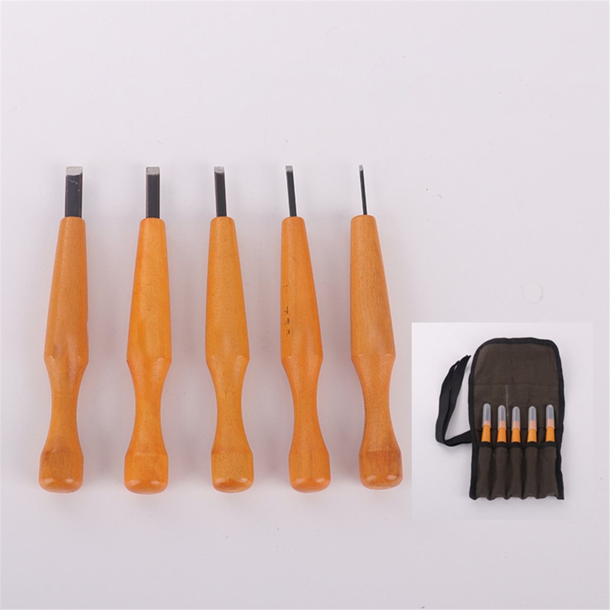 5 Adet Linocut Ahşap Baskı San - Linocut Carving Tool incelemesi ve fiyatı