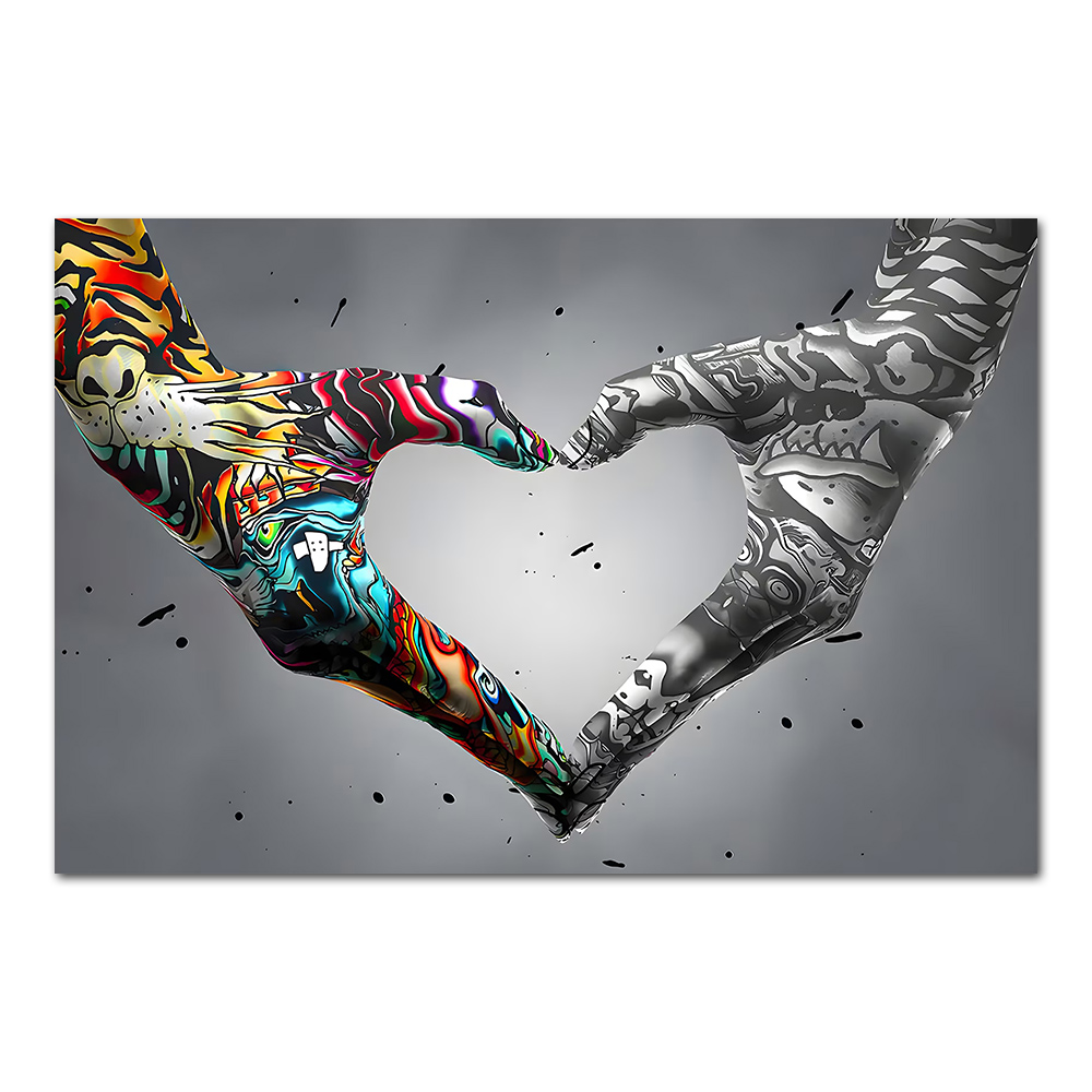 Graffiti El Aşk Tuval Boyama P - Art Craft Love incelemesi ve fiyatı