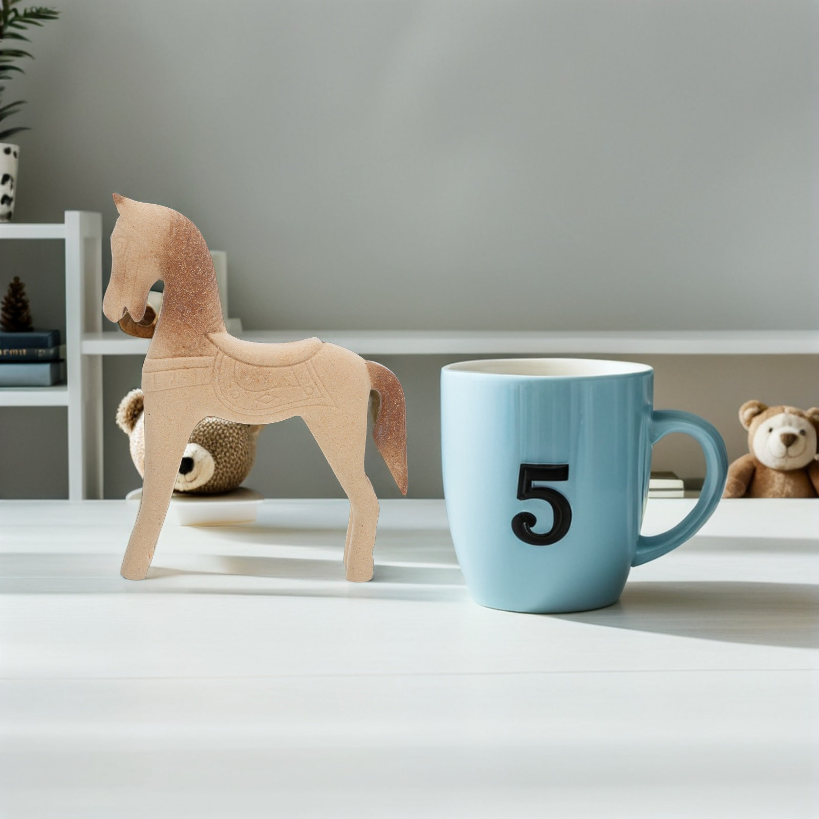 Bitmemiş Ahşap At El Oyması 8. - Art Craft Horse incelemesi ve fiyatı
