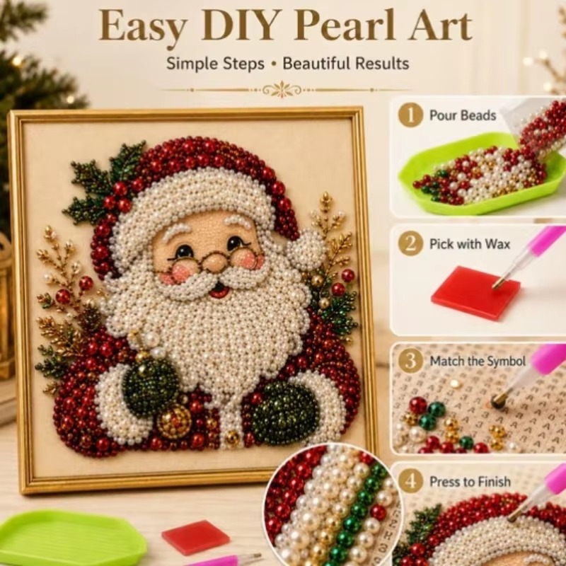 3D Noel İnci Rhinestone Boyama - Art And Craft For Xmas incelemesi ve fiyatı