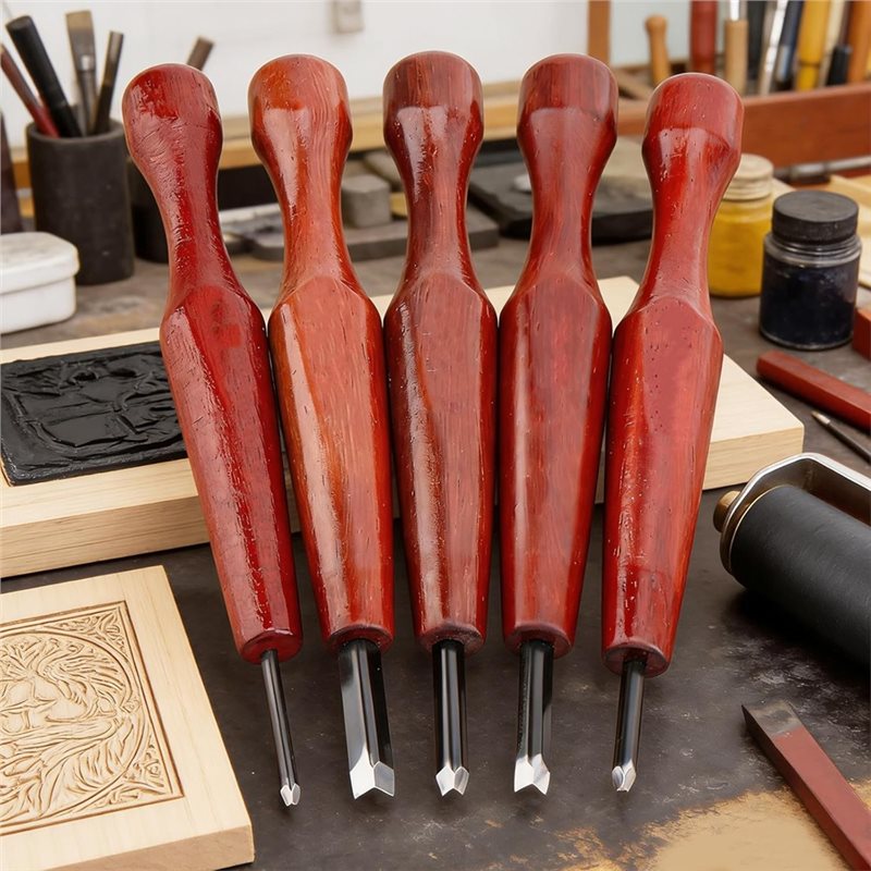 A34R Baskı teknikleri için üçg - Linocut Carving Tool incelemesi ve fiyatı