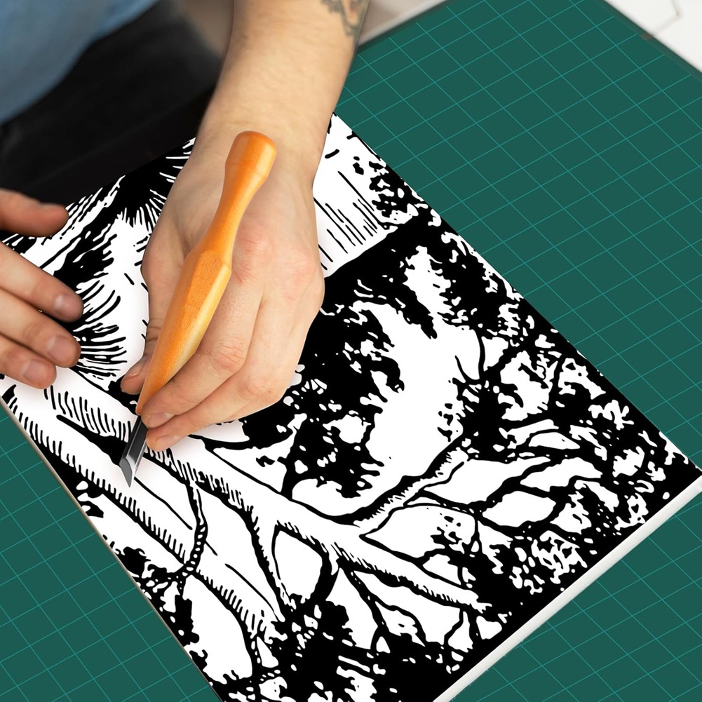 5 Adet Linocut Oyma Aletleri S - Linocut Carving Tool incelemesi ve fiyatı