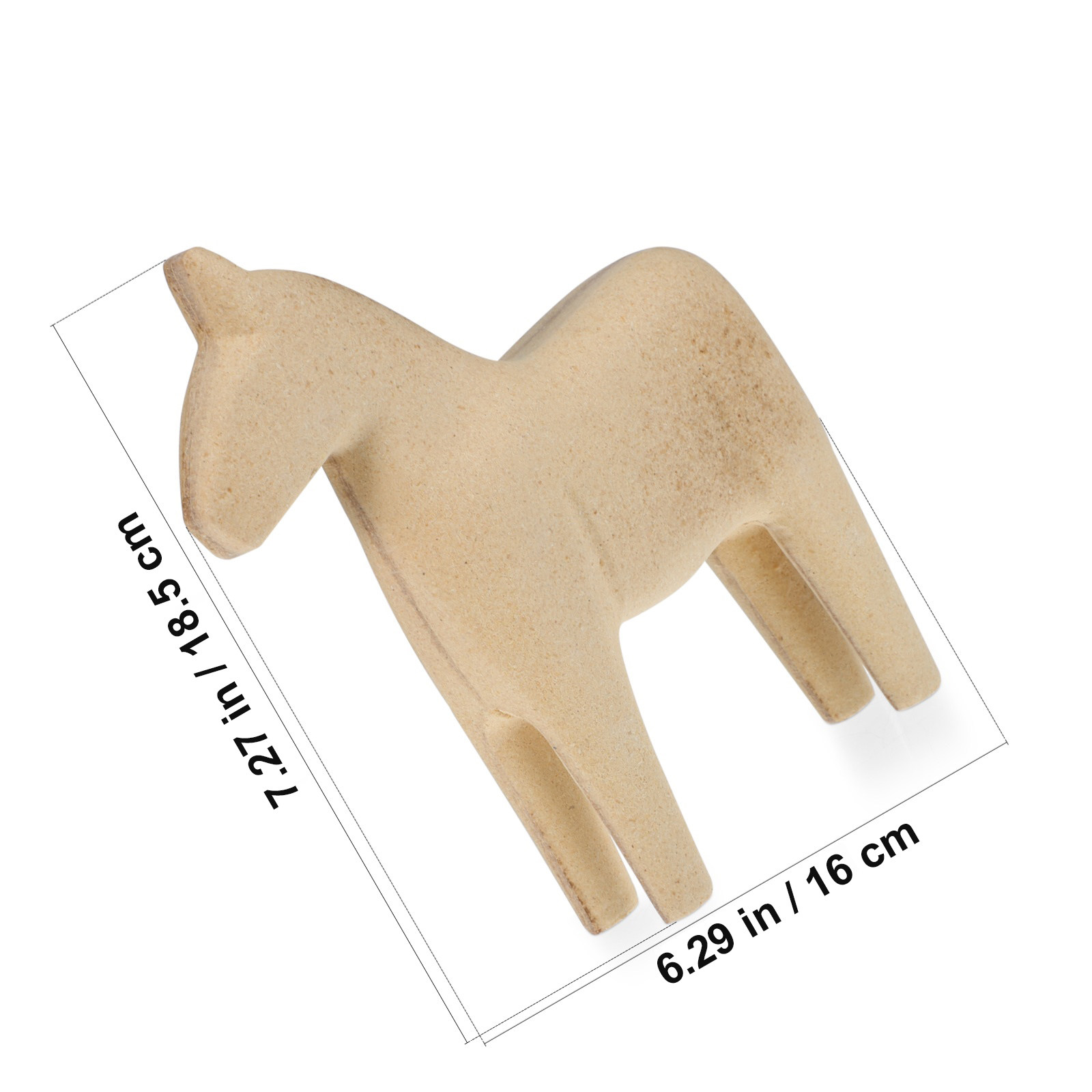 2 Adet Mini Ahşap At İşlenmemi - Art Craft Horse incelemesi ve fiyatı