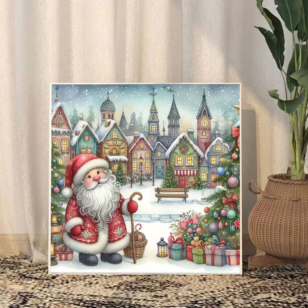 Disney DIY 5D elmas boyama kar - Art Craft Winter incelemesi ve fiyatı