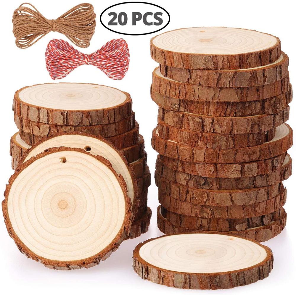 Doğal Ahşap Dilimleri El İşi A - Art Craft Christmas Tree incelemesi ve fiyatı